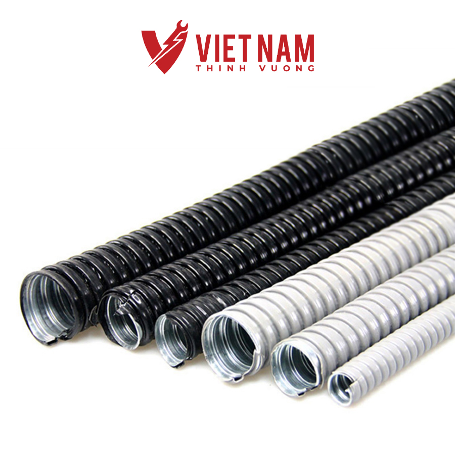 Ống ruột gà lõi thép bọc nhựa PVC