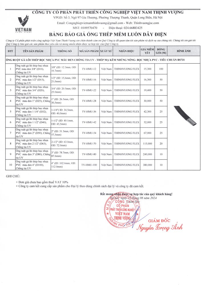 Bang-bao-gia-ong-ruot-ga-loi-thep-boc-nhua-PVC-mau-den-chong-tia-UV-Thep-ma-kem-nhung-nong-Tieu-chuan-BS731